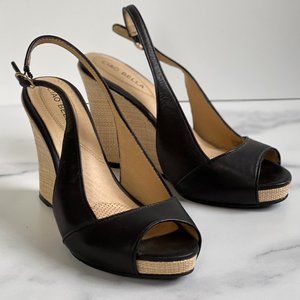 Ciao Bella Slingback Wedges Size 7.5